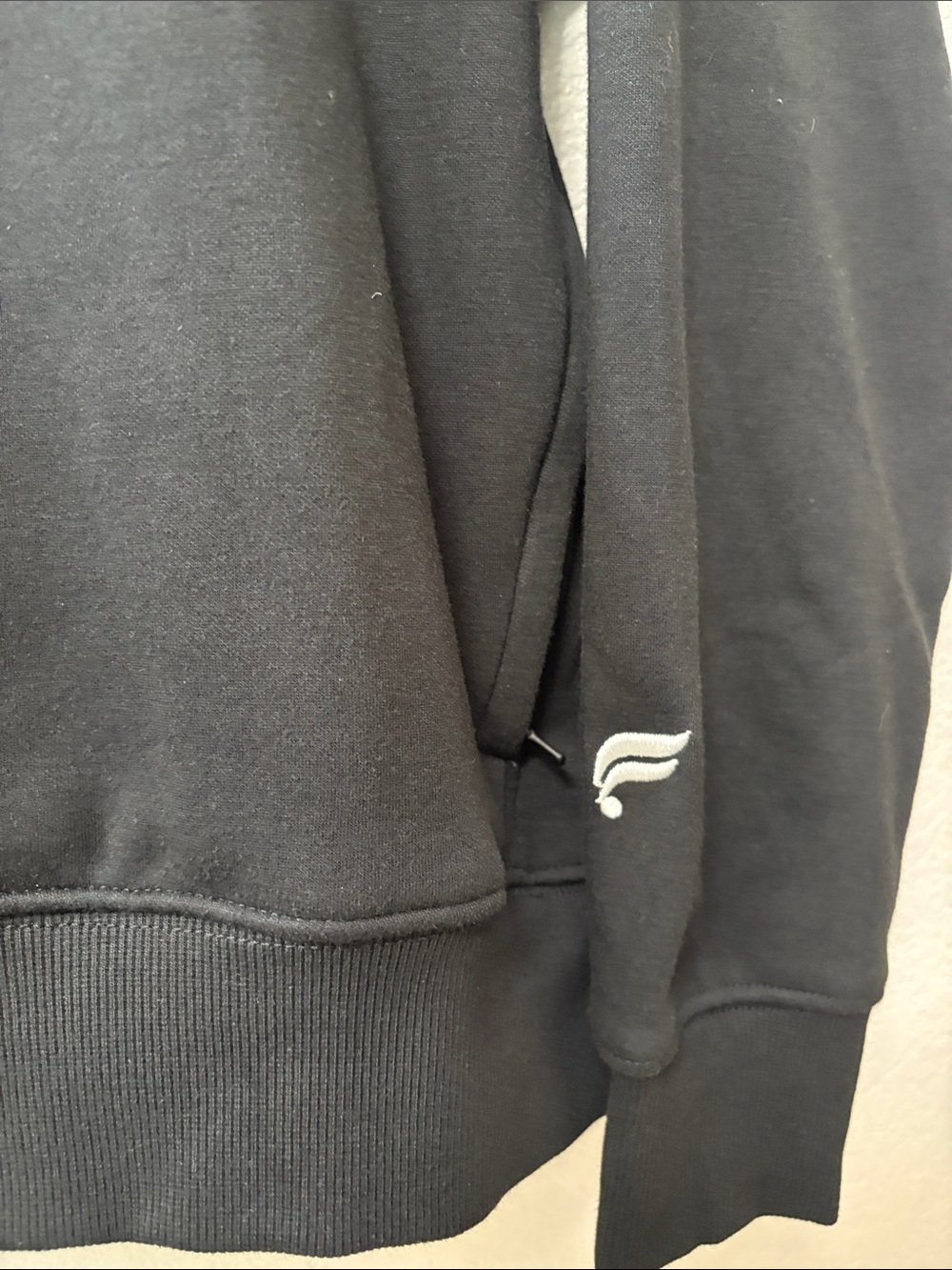 Fabletics Men's Black Hooded Pullover Sweatshirt - Picture 4 of 5